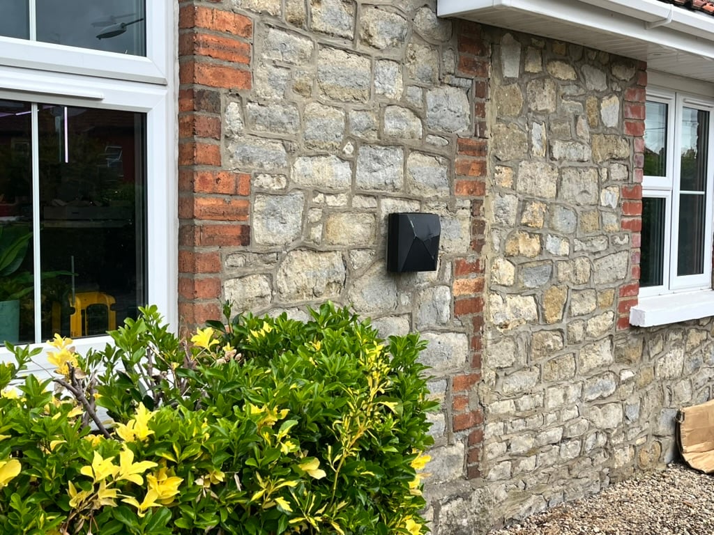 Dedicated EV charging point at Sweet Cottage